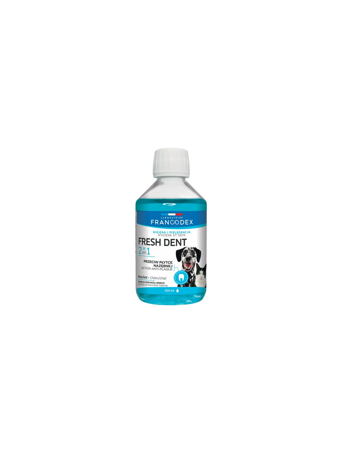 Francodex Fresh Dent płyn do higieny jamy ustnej 250ml [FR179120]