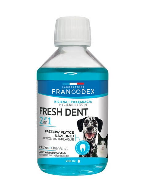 Francodex Fresh Dent płyn do higieny jamy ustnej 250ml [FR179120]