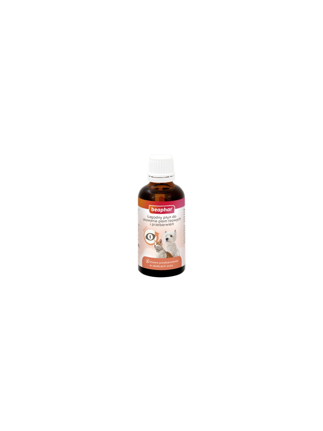 Beaphar Łagodny płyn do usuwania plam łzowych 50ml