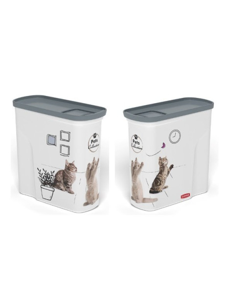 Curver Pet Life Pojemnik na kocią karmę 1kg / 2L
