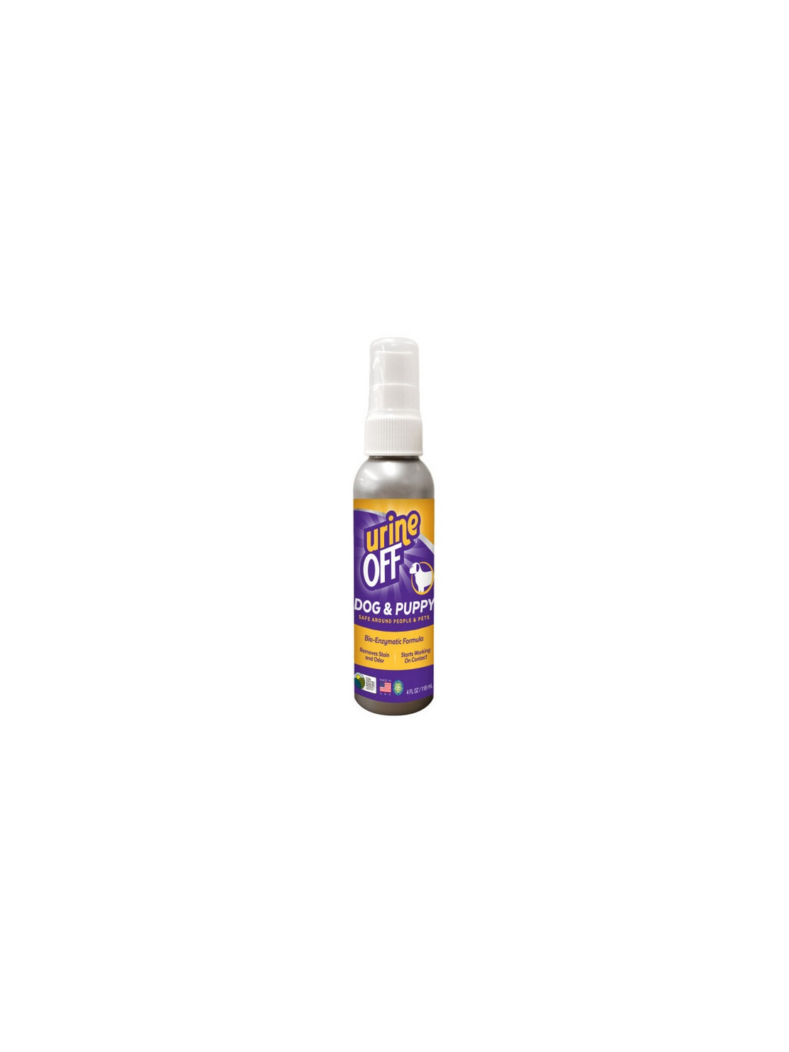 Urine Off Dog & Puppy Odor & Stain Remover - do usuwania plam moczu 118ml