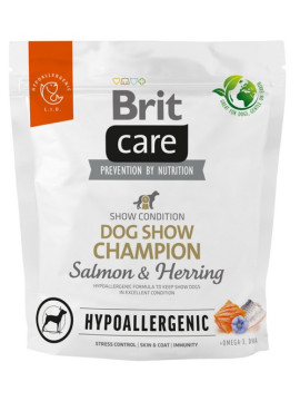 Brit Care Hypoallergenic Dog Show Champion Salmon & Herring 1kg