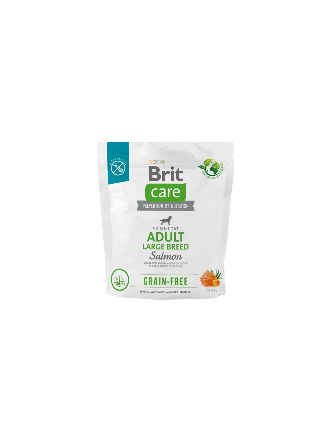 Brit Care Grain Free Adult Large Breed Salmon 1kg