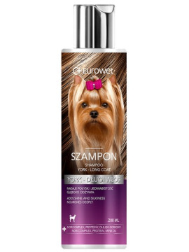 Eurowet Szampon dla yorków - długi włos 200ml