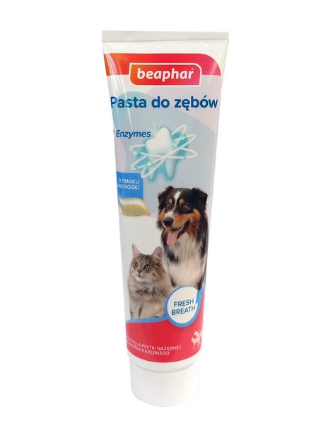 Beaphar Pasta do zębów o smaku mięsa dla psa i kota 100ml