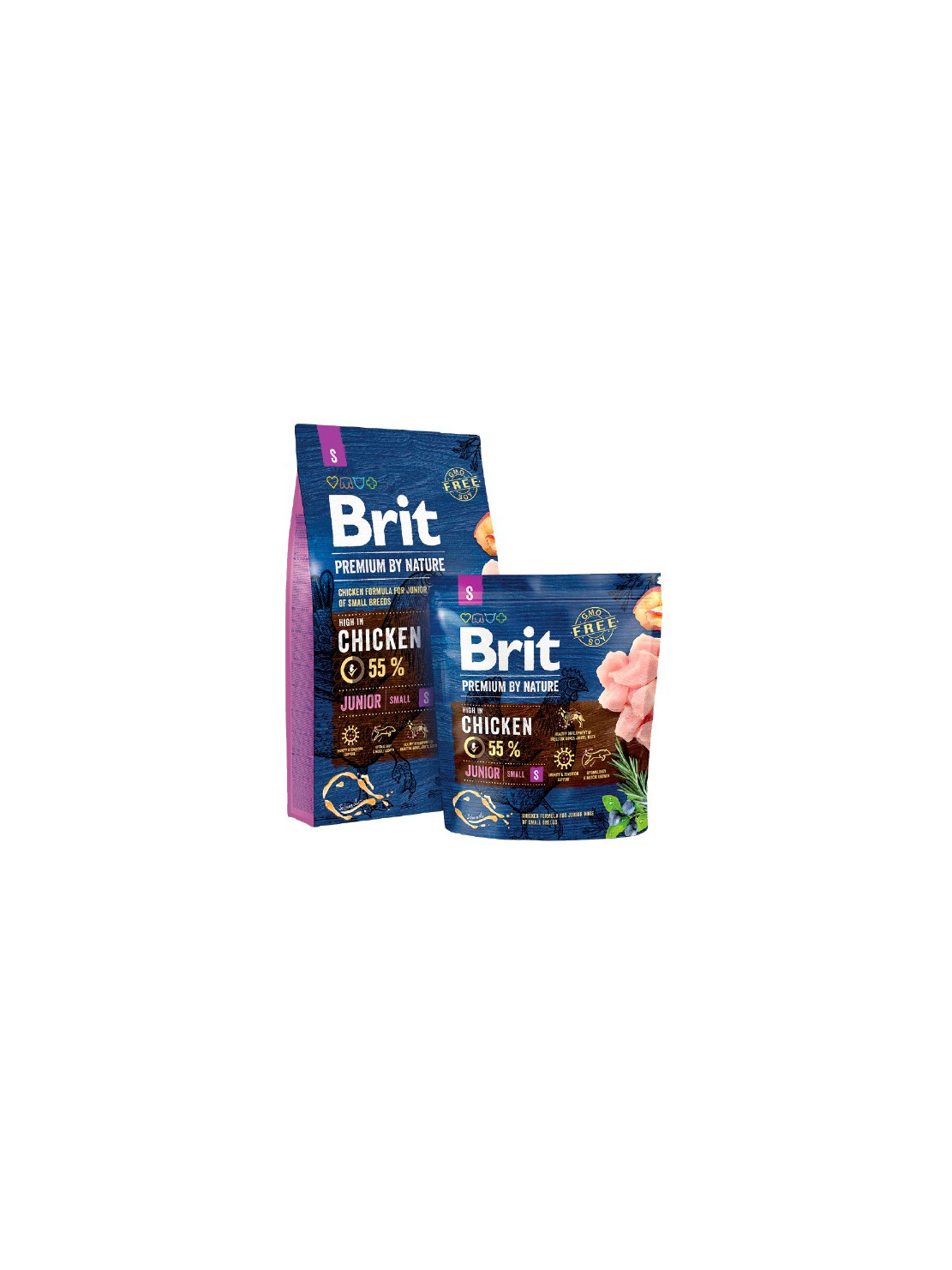 Brit Premium By Nature Junior S Small 1kg