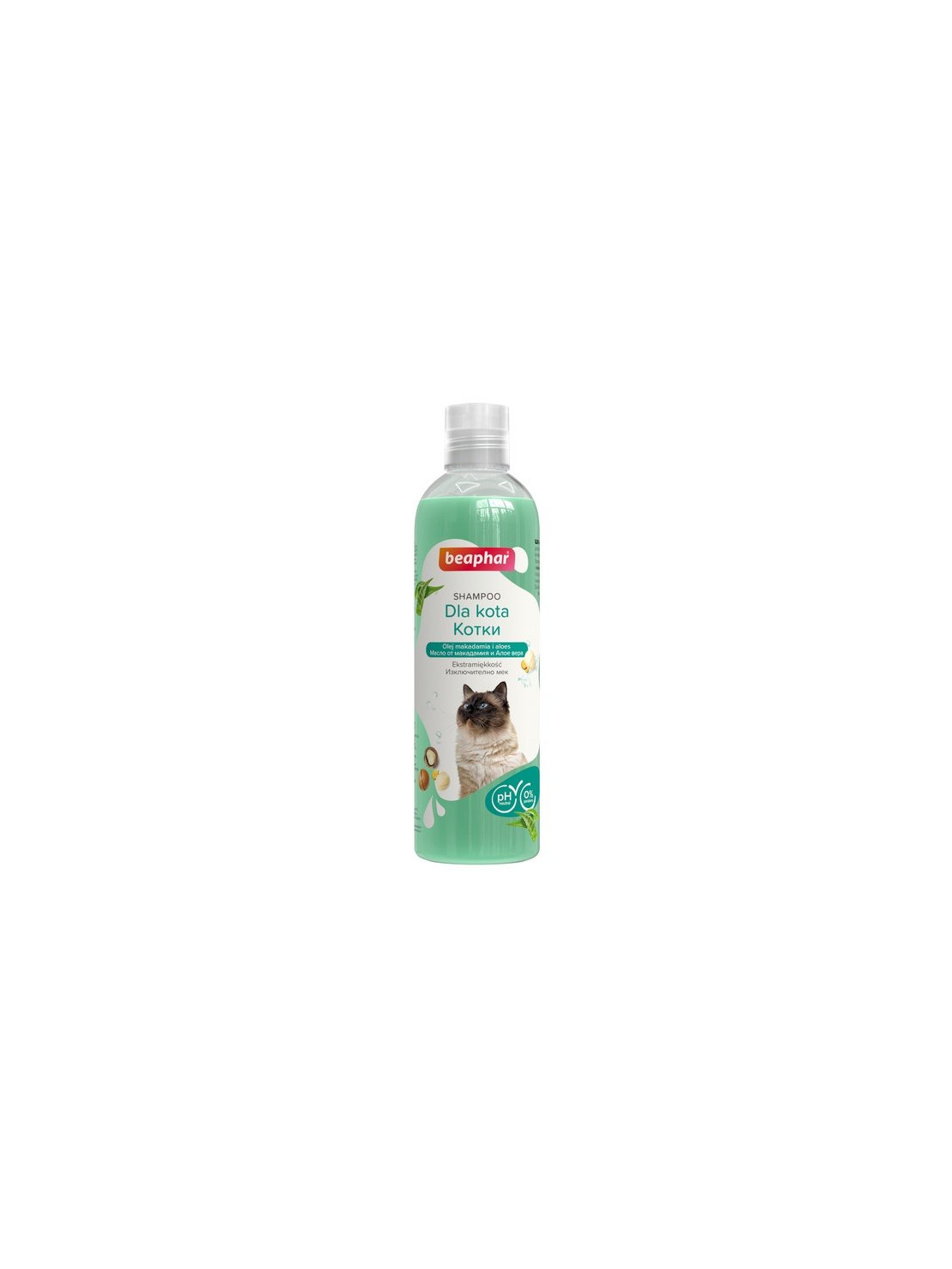 Beaphar Szampon z olejkiem makadamia dla kota 250ml