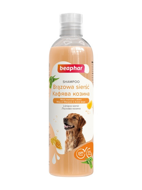 Beaphar Szampon dla brązowej sierści 250ml