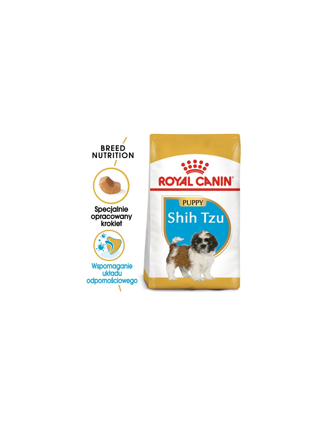 Royal Canin Shih Tzu Puppy karma sucha dla szczeniąt do 10 miesiąca, rasy shih tzu 0,5kg