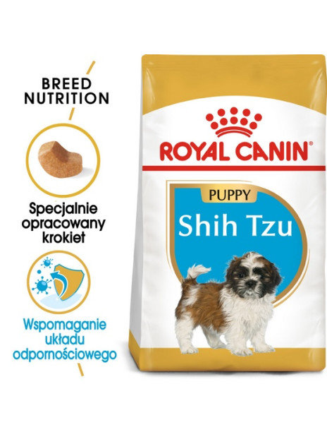 Royal Canin Shih Tzu Puppy karma sucha dla szczeniąt do 10 miesiąca, rasy shih tzu 0,5kg