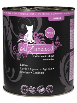 Catz Finefood Purrrr N.111 Jagnięcina puszka 800g
