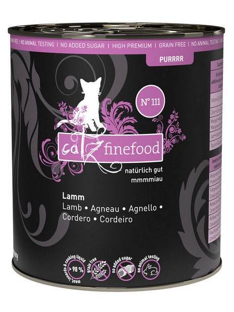 Catz Finefood Purrrr N.111 Jagnięcina puszka 800g