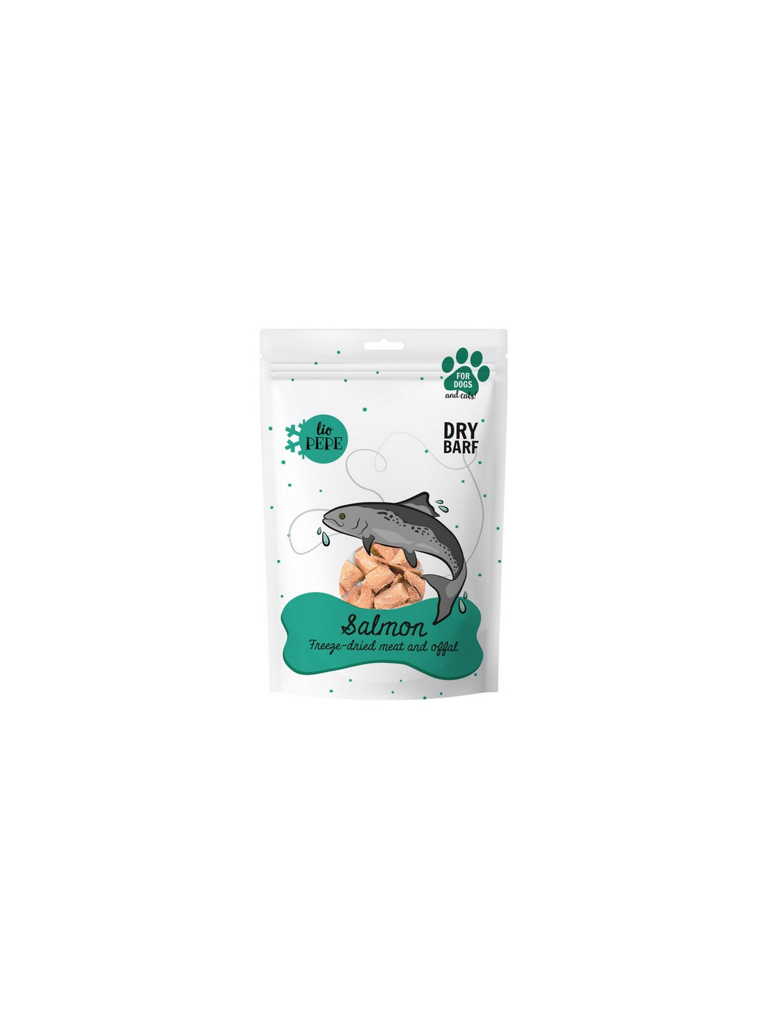 Paka Zwierzaka Lio PEPE Przysmak Salmon (filet z łososia) 60g