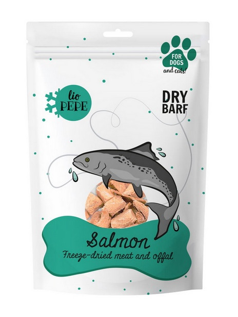 Paka Zwierzaka Lio PEPE Przysmak Salmon (filet z łososia) 60g