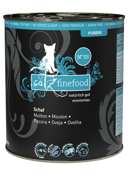 Catz Finefood Purrrr N.113 Owca puszka 800g