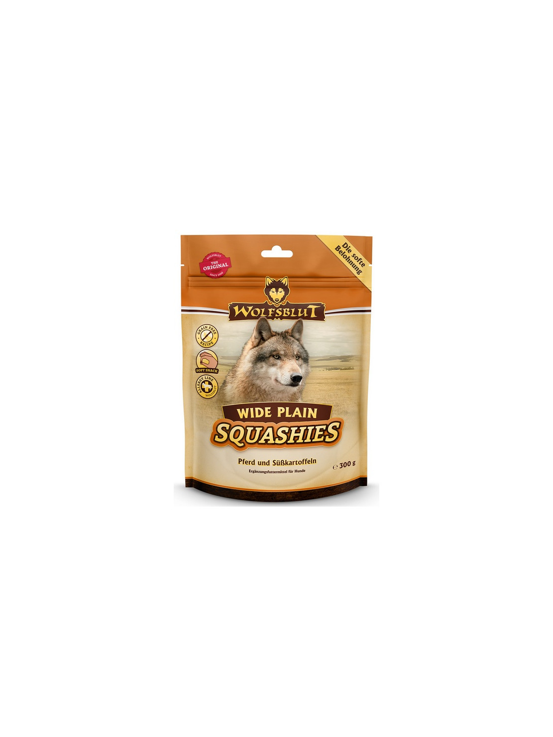 Wolfsblut Dog Squashies Wide Plain - konina i bataty 300g