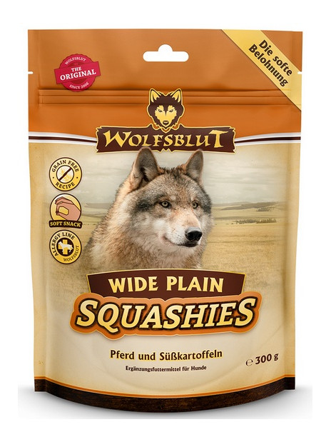 Wolfsblut Dog Squashies Wide Plain - konina i bataty 300g