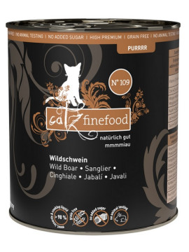 Catz Finefood Purrrr N.109 Dzik puszka 800g