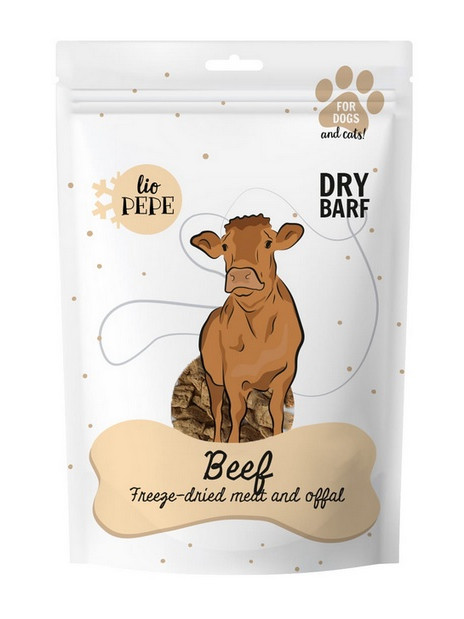 Paka Zwierzaka Lio PEPE Przysmak Beef (mięso wołowe) 60g