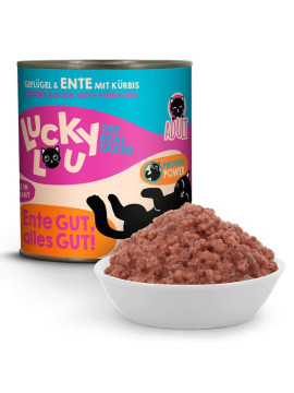 Lucky Lou Lifestage Adult Drób i kaczka puszka 800g