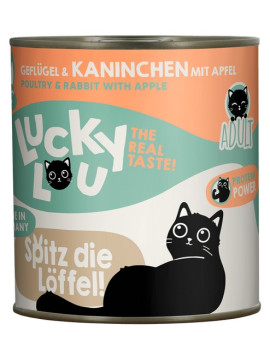 Lucky Lou Lifestage Adult Drób i królik puszka 800g