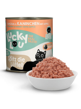 Lucky Lou Lifestage Adult Drób i królik puszka 800g