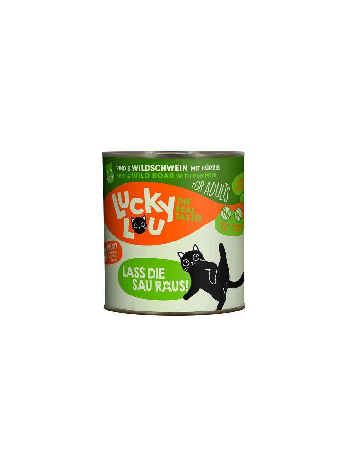 Lucky Lou Lifestage Adult Wołowina i dzik puszka 800g