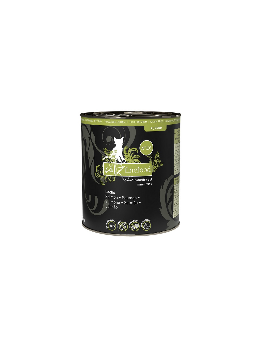 Catz Finefood Purrrr N.105 Łosoś puszka 750g