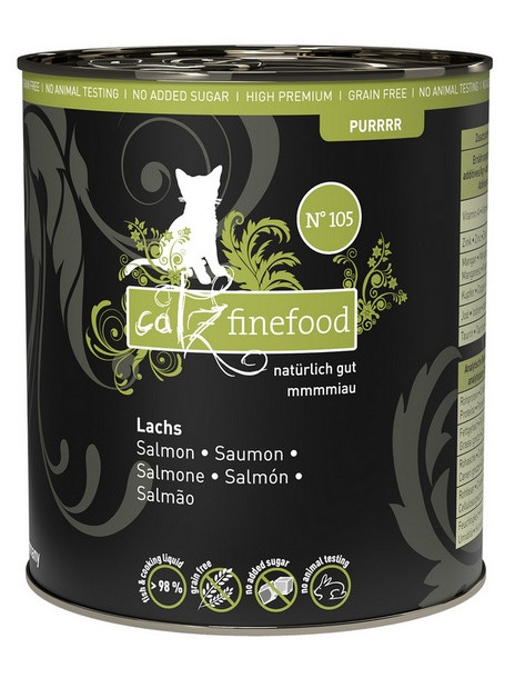 Catz Finefood Purrrr N.105 Łosoś puszka 750g