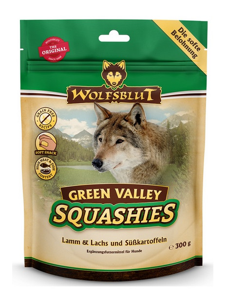 Wolfsblut Dog Squashies Green Valley - jagnięcina, łosoś, bataty 300g