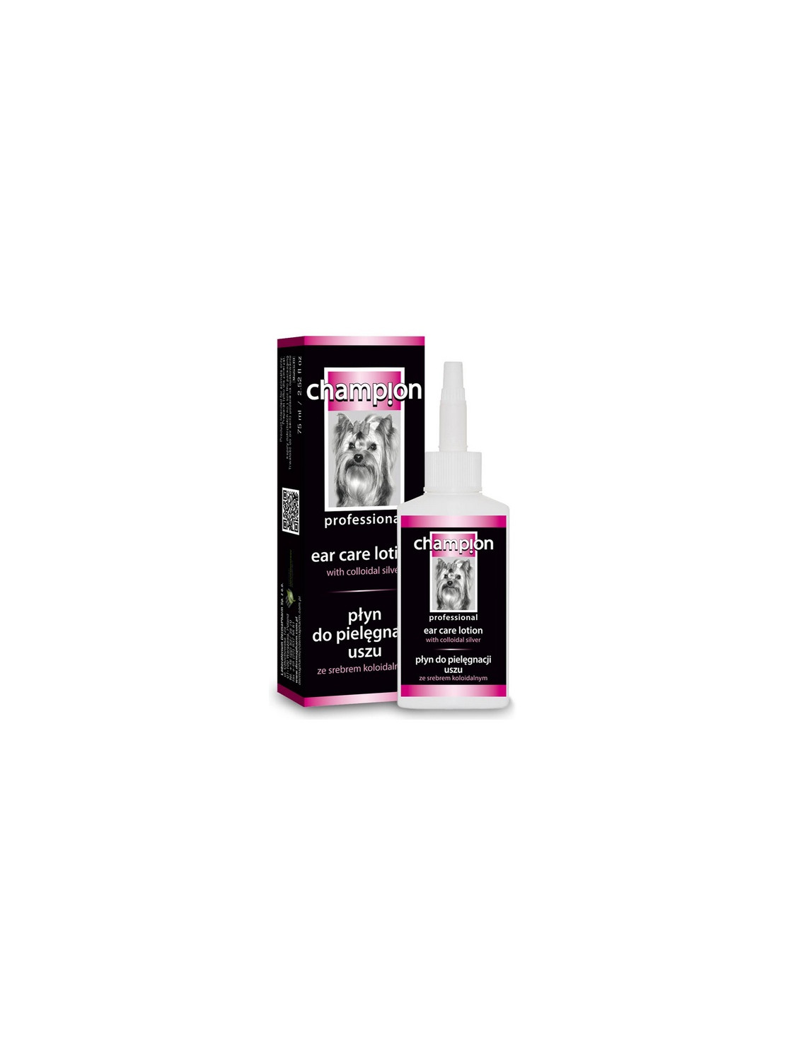 DermaPharm Champion Płyn do przemywania uszu 75ml