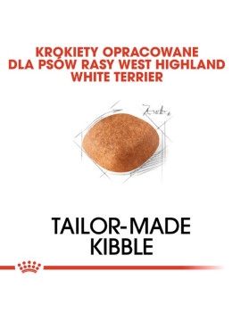 Royal Canin West Highland White Terrier Adult karma sucha dla psów dorosłych rasy west highland white terrier 0,5kg