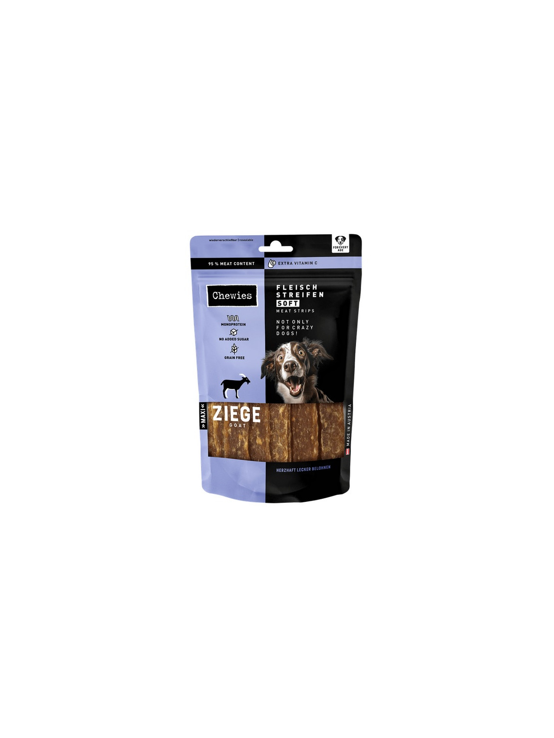 Chewies Meat Strips Soft Maxi Koza 150g