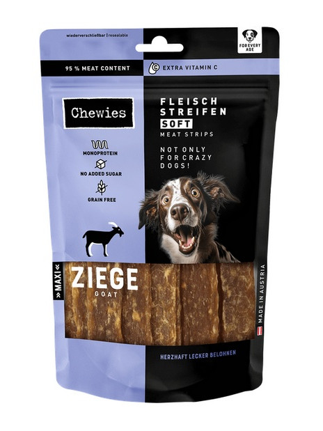 Chewies Meat Strips Soft Maxi Koza 150g