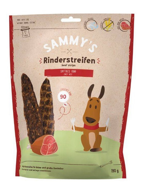 Sammy's Beef Strips - paski wołowiny 190g