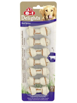 8in1 Beef Delights XS 7szt