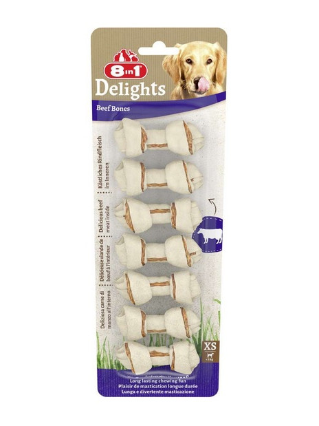 8in1 Beef Delights XS 7szt