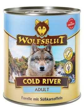 Wolfsblut Dog Cold River - pstrąg i bataty puszka 800g