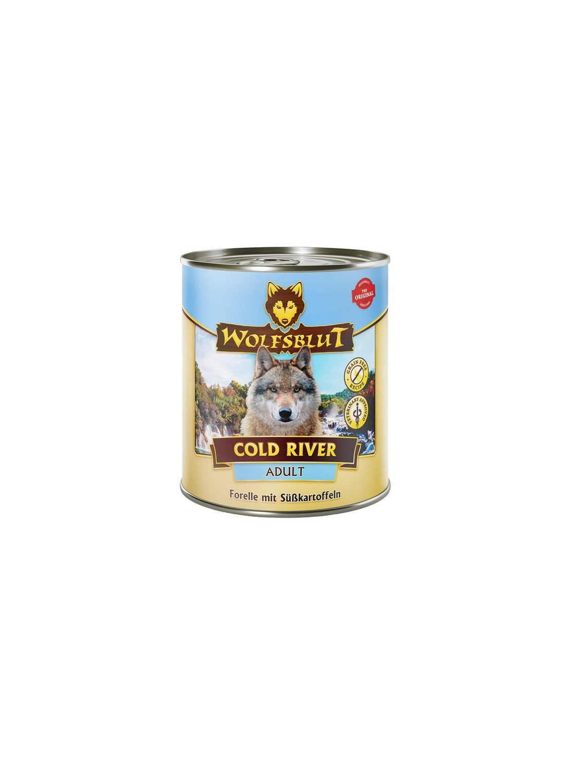 Wolfsblut Dog Cold River - pstrąg i bataty puszka 800g