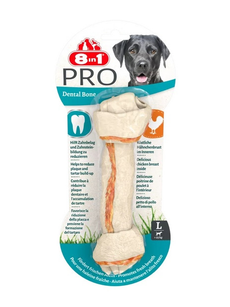 8in1 Dental Delights Bones L