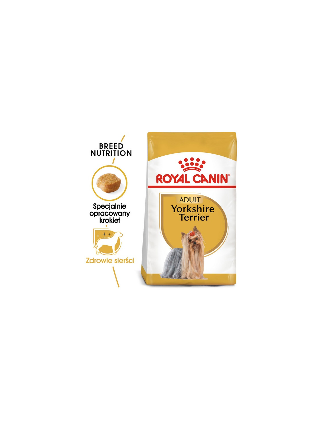 Royal Canin Yorkshire Terrier Adult karma sucha dla psów dorosłych rasy yorkshire terrier 0,5kg
