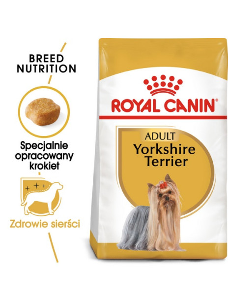 Royal Canin Yorkshire Terrier Adult karma sucha dla psów dorosłych rasy yorkshire terrier 0,5kg