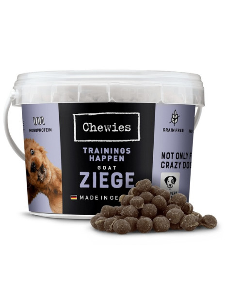 Chewies Trainings-Happen Koza monobiałkowe, bezzbożowe wiaderko 300g