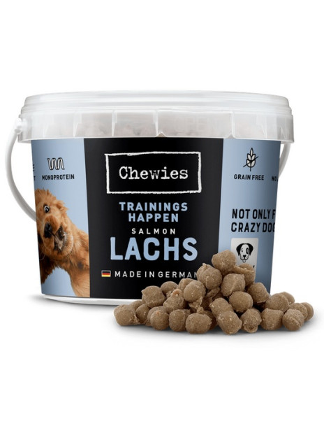 Chewies Trainings-Happen Łosoś wiaderko 300g