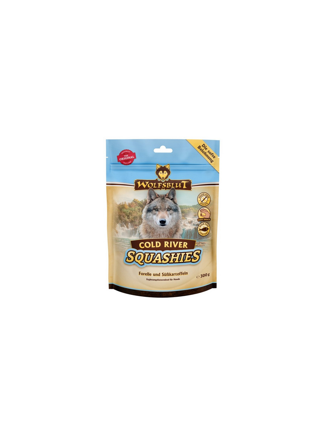 Wolfsblut Dog Squashies Cold River - pstrąg i bataty 300g