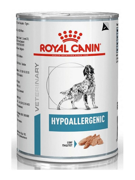 Royal Canin Veterinary Diet Canine Hypoallergenic puszka 400g