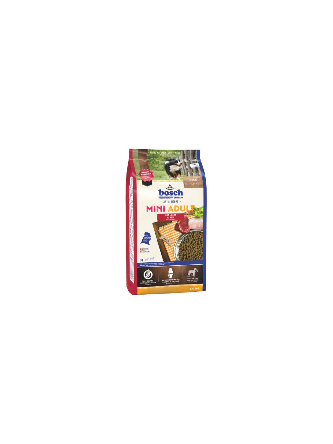 Bosch Mini Adult Lamm & Reis - Jagnięcina i ryż 1kg
