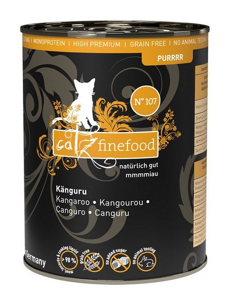 Catz Finefood Purrrr N.107 Kangur puszka 400g