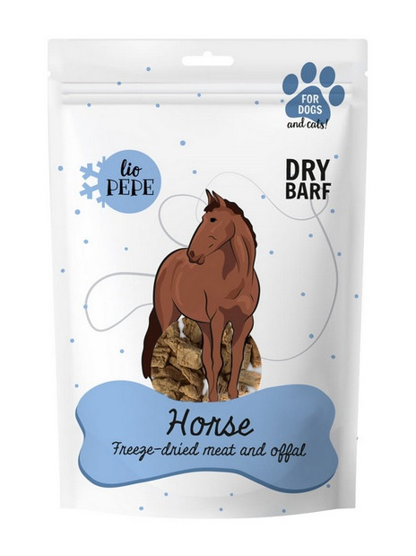 Paka Zwierzaka Lio PEPE Przysmak Horse (wątróbka końska) 60g