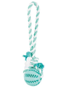 Trixie Piłka Dentafun ze sznurem 7cm/24cm [TX-3299]